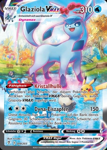 Bestelle Jetzt Glaziola Vmax Drachenwandel Secret Rare