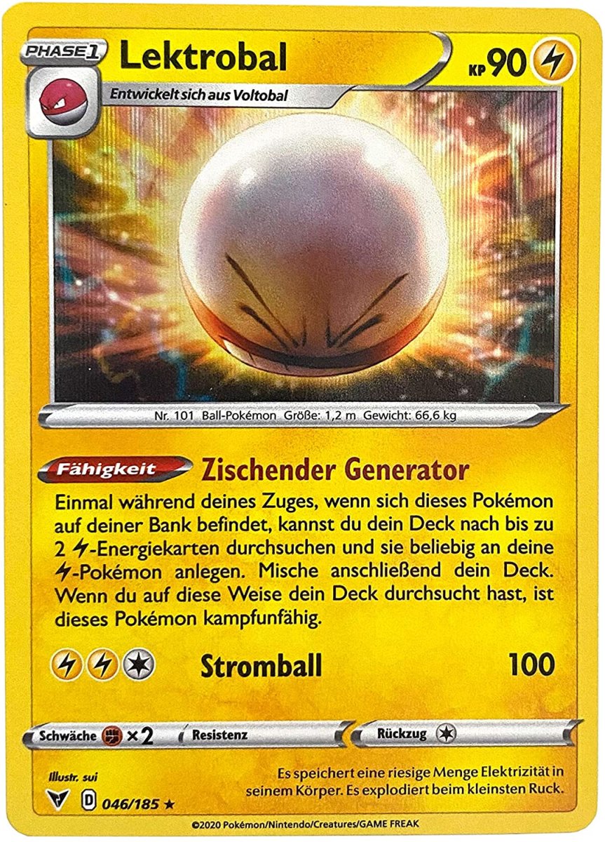 Bestelle Jetzt Lektrobal 046 185 Farbenschock Holo Rare Bei GECO