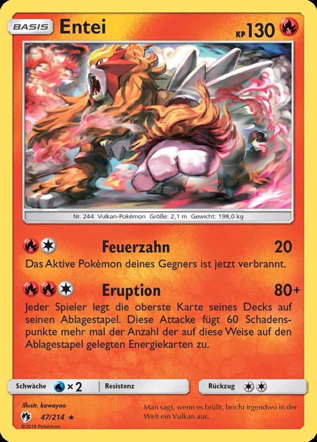 Bestelle Jetzt Entei Echo Des Donners Rare Bei Geco