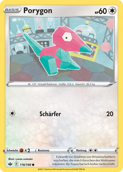 Schaurige Herrschaft - 116/198 - Porygon - Common