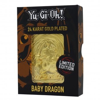 Yu-Gi-Oh! - 24k Gold Card Collectible - Baby Drache - Limitierte Auflage