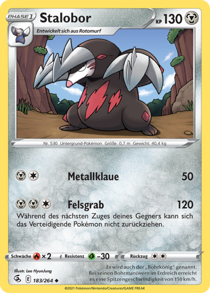 Fusionsangriff - 183/264 - Stalobor - Uncommon