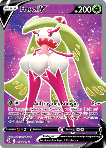 Fusionsangriff - 246/264 - Fruyal V - Ultra Rare - Full Art