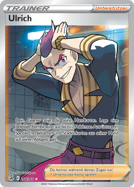 Fusionsangriff - 264/264 - Ulrich - Ultra Rare - Full Art