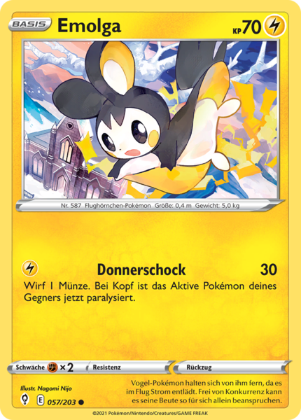 Drachenwandel - 057/203 - Emolga - Common