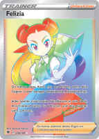 Astralglanz - 206/216 - Felizia - Secret Rare - Rainbow