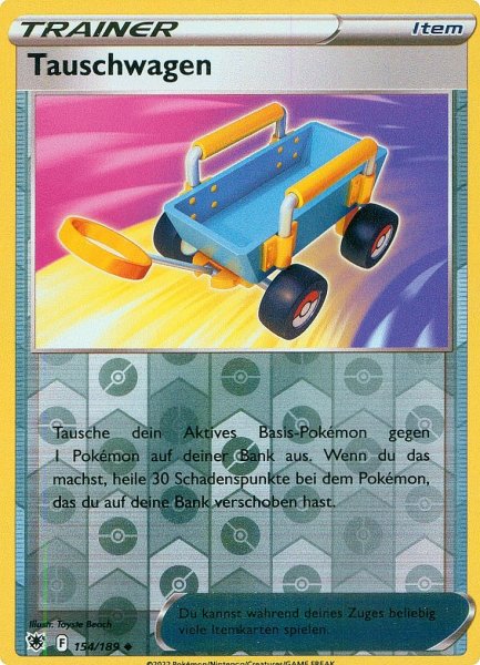 Astralglanz - 154/216 - Tauschwagen  - Uncommon - Reverse Holo