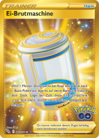 Pokemon GO - 087/078 - Ei-Brutmaschine - Secret Rare - Gold
