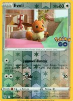 Pokemon GO - 054/078 - Evoli - Common - Reverse Holo