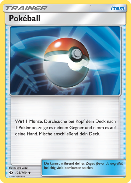 Sonne & Mond - 125/149 - Pokeball - Uncommon