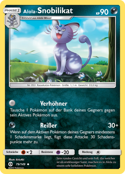 Sonne & Mond - 079/149 - Alola-Snobilikat - Uncommon