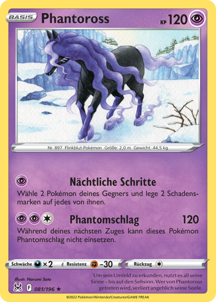 Verlorener Ursprung - 081/196 - Phantoross - Holo Rare