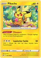 Verlorener Ursprung - 052/196 - Pikachu - Common