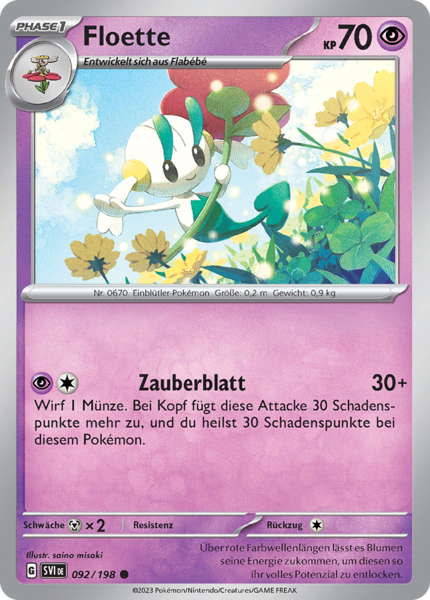 Karmesin & Purpur - 092/198 - Floette - Common