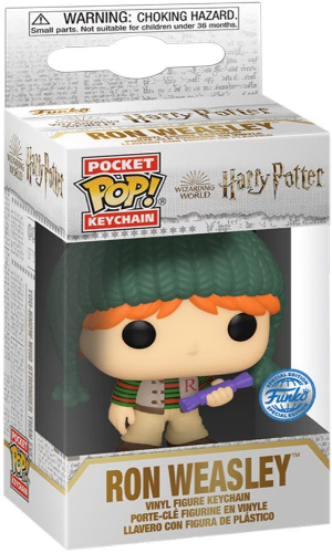 Funko POP! - Pocket Keychain - Ron Weasley Holiday