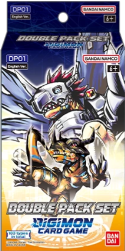 Digimon Card Game - Double Pack Set - Display [DP01] - Englisch