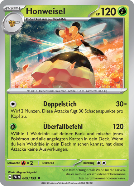 Entwicklungen in Paldea - 009/193 - Honweisel - Uncommon