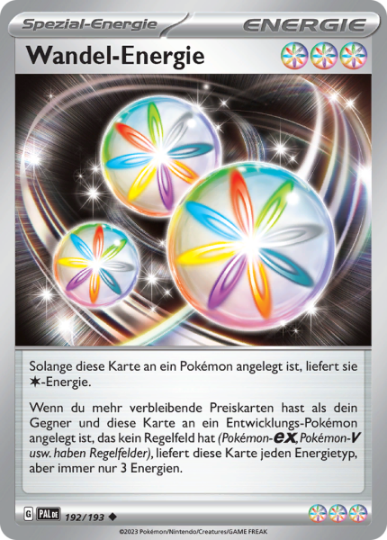 Entwicklungen in Paldea - 192/193 - Wandel-Energie - Uncommon - Reverse Holo