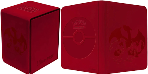 Ultra Pro - Elite Series: Charizard/Glurak - Alcove Flip - Deck Box & 9-Pocket Zippered PRO Binder