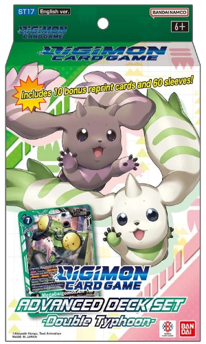 Digimon Card Game - Advanced Deck - Double Typhoon [ST-17] - Englisch
