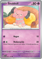 Obsidianflammen - 087/197 - Snubbull - Common - Reverse Holo