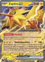 Zapdos-ex - 145/165 - 151 - Double Rare