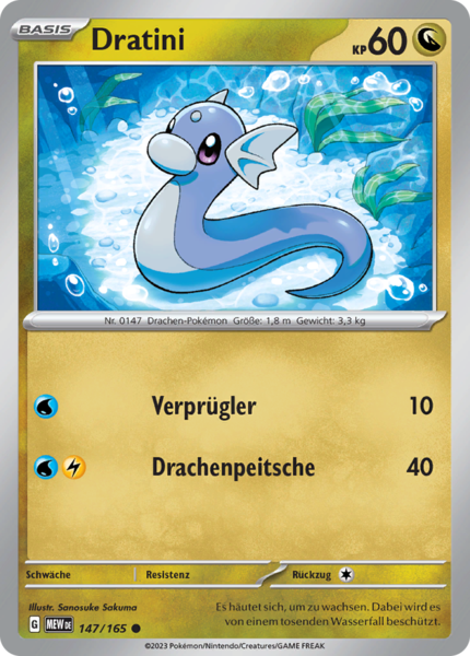 Dratini - 147/165 - 151 - Common