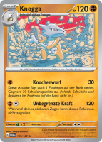 151 - 105/165 - Knogga - Rare - Reverse Holo