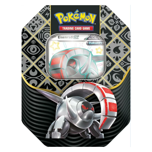 Pokemon - Paldeas Schicksale - Tin - Shiny Eisenrad EX - Deutsch