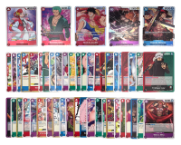 One Piece Card Game - 30 verschiedene inkl. 1 Holo