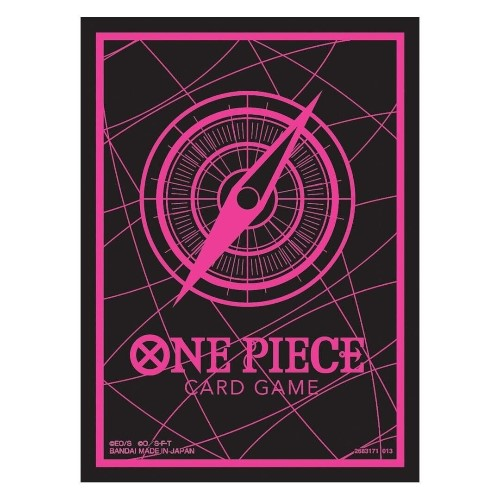 One Piece Card Game - Official Sleeves - 6 - schwarz/pink