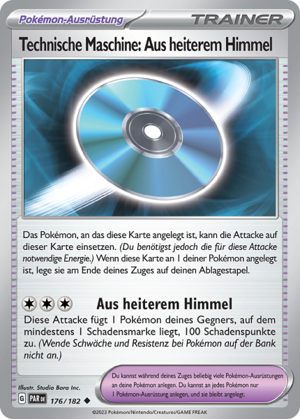 Paradoxrift - 176/182 - Technische Maschine: Aus heiterem Himmel - Uncommon