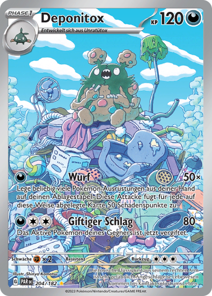 Paradoxrift - 204/182 - Deponitox - Full Art