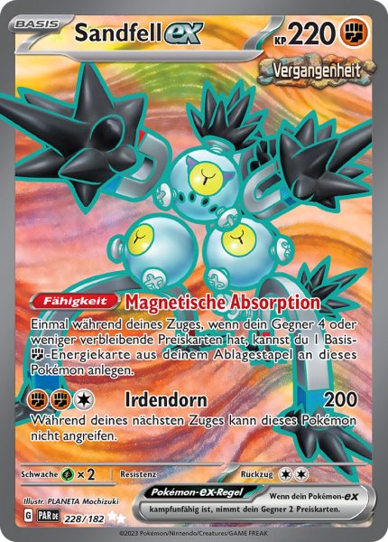 Paradoxrift - 228/182 - Sandfell-ex - Ultra Rare - Full Art