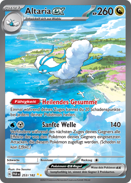 Paradoxrift - 253/182 - Altaria-ex - Special Illustration Rare