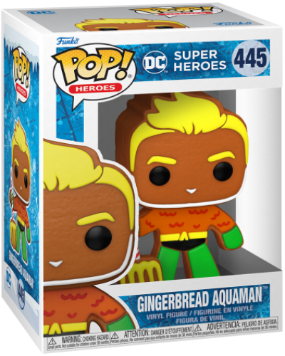 Funko POP! - Animation - DC Super Heroes - Gingerbread Aquaman #445