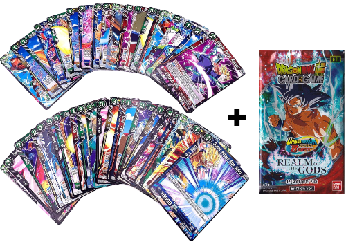 Dragon Ball Super Card Game - 30 verschiedene Karten + Booster