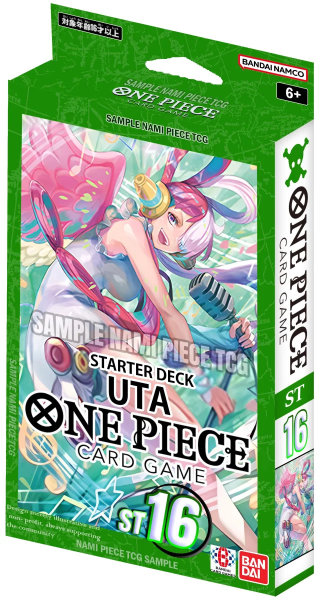 One Piece Card Game – Starter Deck - Green - Uta [ST16] – Englisch