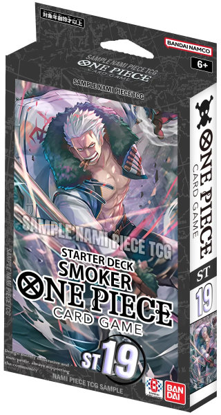 One Piece Card Game – Starter Deck - Black - Smoker [ST19] – Englisch