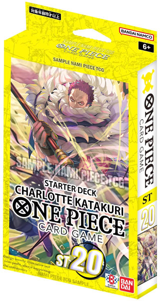 One Piece Card Game – Starter Deck - Yellow - Charlotte Katakuri [ST20] – Englisch