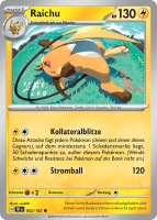 Gewalten der Zeit - 052/162 - Raichu  - Common - Reverse...