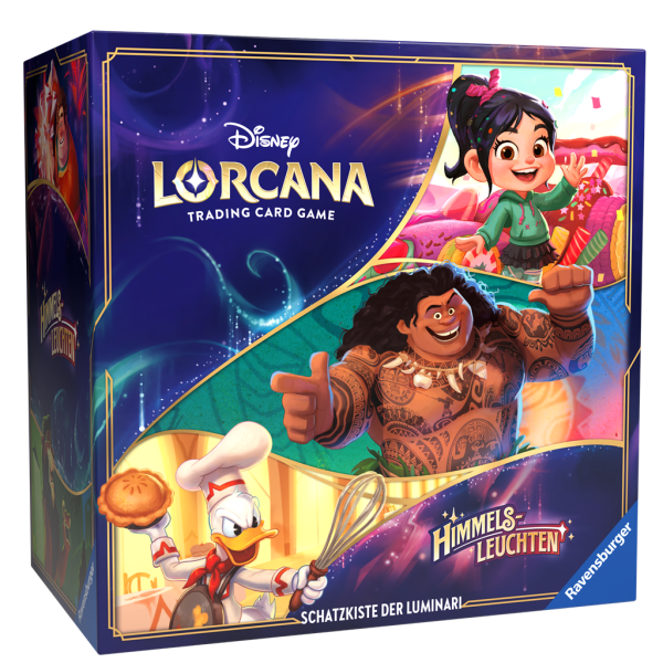 Disney Lorcana - Himmelsleuchten - Schatzkiste der Luminari - Trove Pack - Deutsch