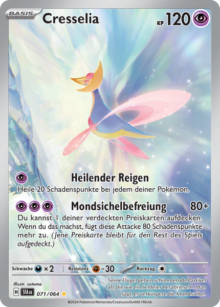 Nebel der Sagen - 071/064 - Cresselia - Illustration Rare