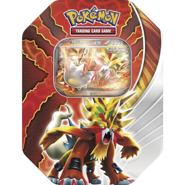 Pokemon - Paradox Destinies - Tin Box Keilflamme-EX