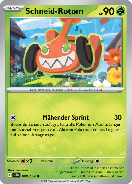 Stellarkrone - 008/142 - Schneid-Rotom - Common