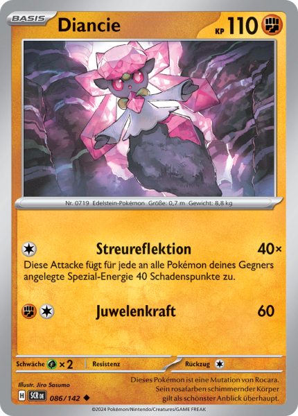 Stellarkrone - 086/142 - Diancie - Uncommon