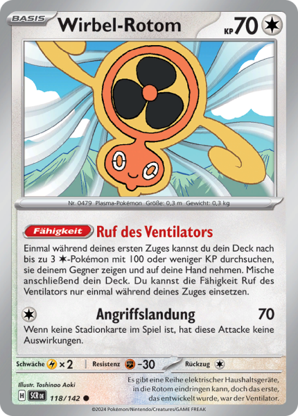 Stellarkrone - 118/142 - Wirbel-Rotom - Common