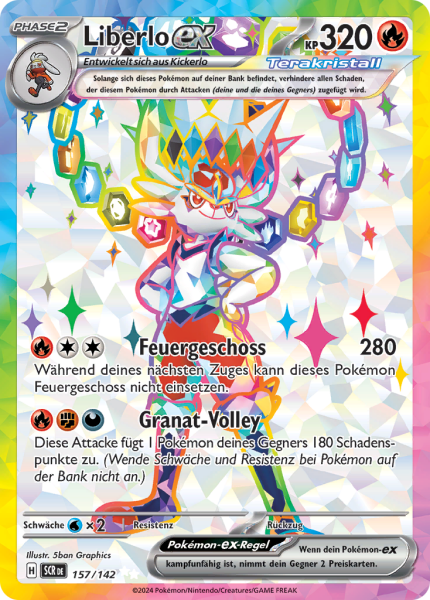 Stellarkrone - 157/142 - Liberlo-ex - Ultra Rare - Full Art