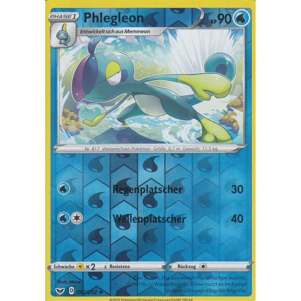 Phlegleon - 057/202 - Schwert & Schild - Uncommon - Reverse Holo