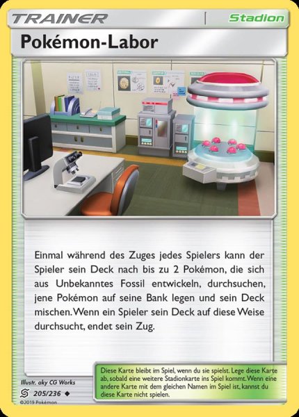 Bund der Gleichgesinnten - 205/236 - Pokémon-Labor - Uncommon